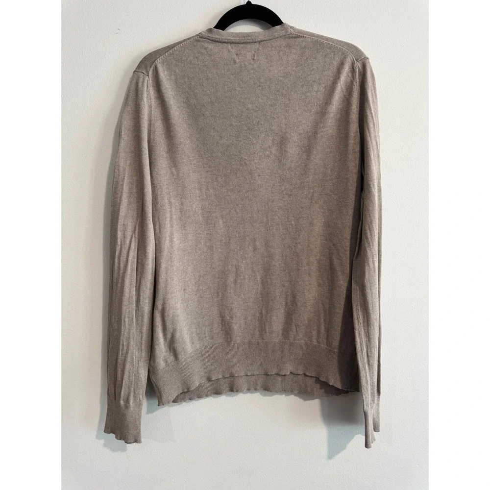 Banana Republic‎ Luxury Blend V-Neck Sweater Mens Medium Silk Cashmere Blend